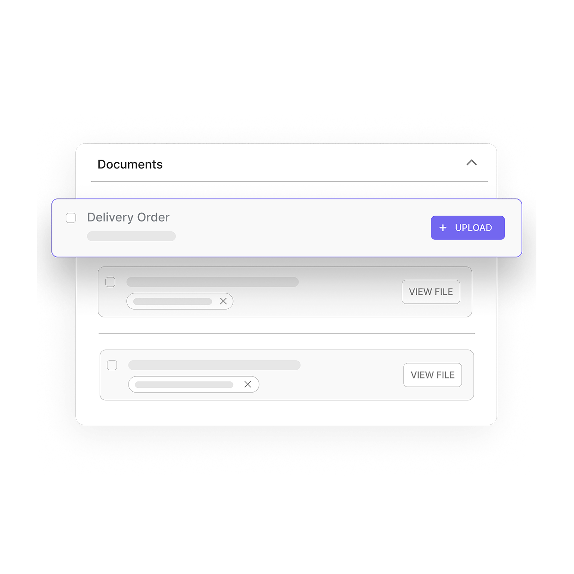 Upload & Share Order Documents